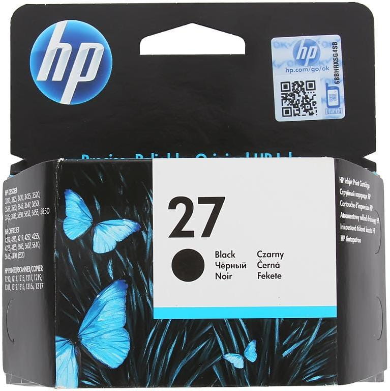 HP №27 / C8727AE Black