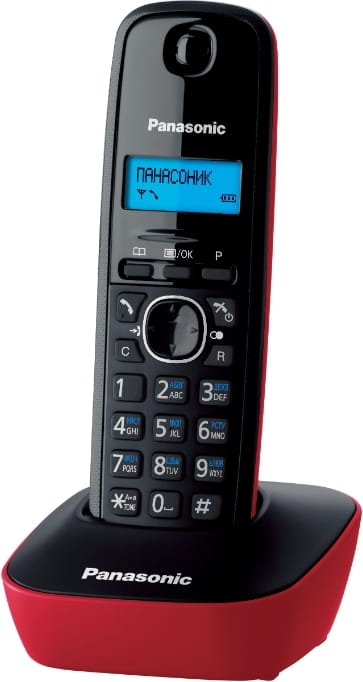 Panasonic KX-TG1611UAR Red