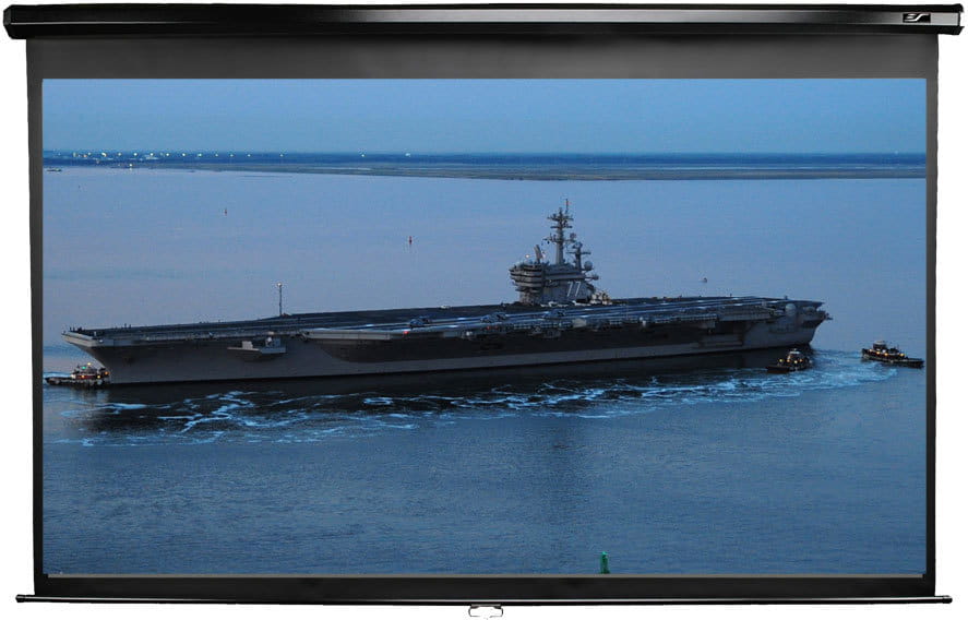 Elite Screens 149,4x265,7cm Manual Black