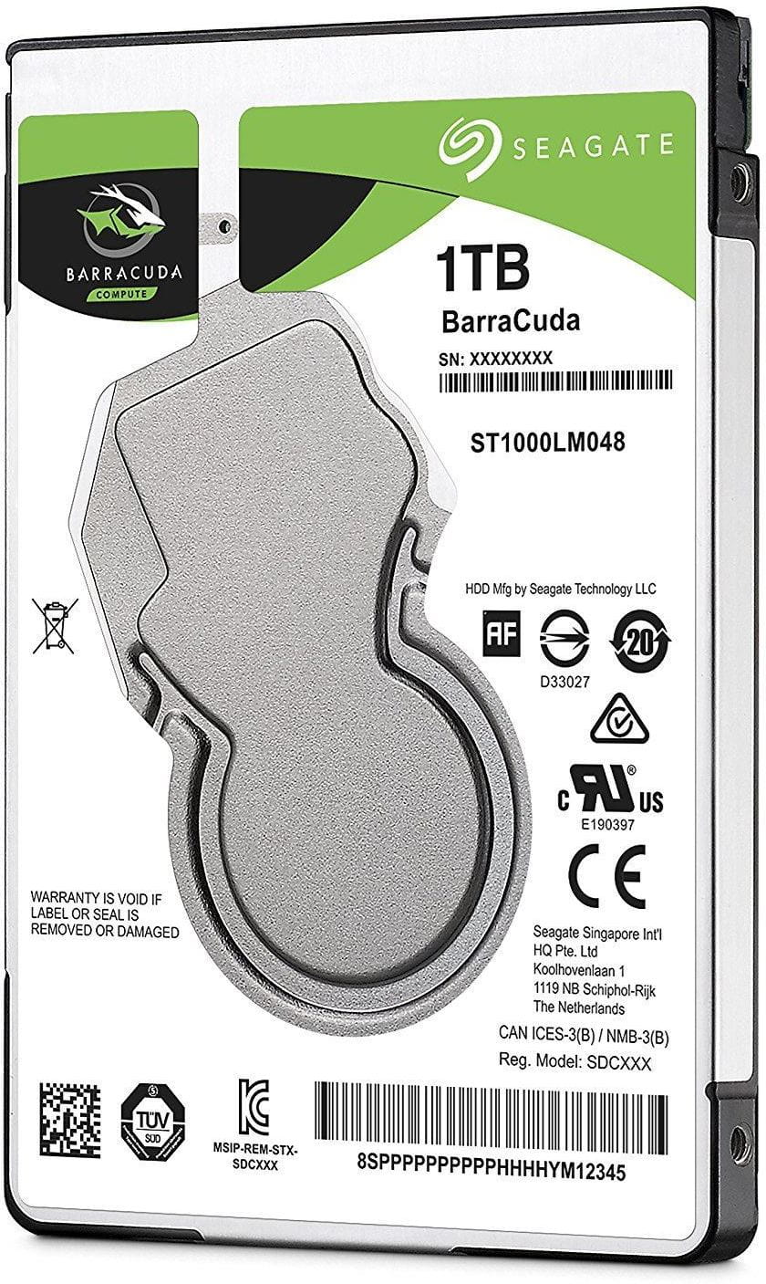 HDD Seagate ST1000LM048 / 1.0TB / 2.5" / SATA3 / 128MB / 5400rpm / 7.0mm
