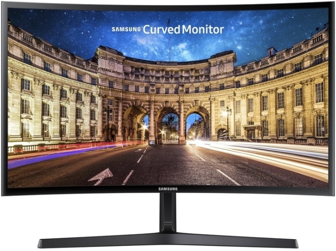 Samsung C24F396FHI / 23.5" FullHD Curved-VA LED / Super Slim Bezel / Black