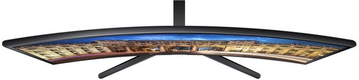 Samsung C24F396FHI / 23.5" FullHD Curved-VA LED / Super Slim Bezel / Black