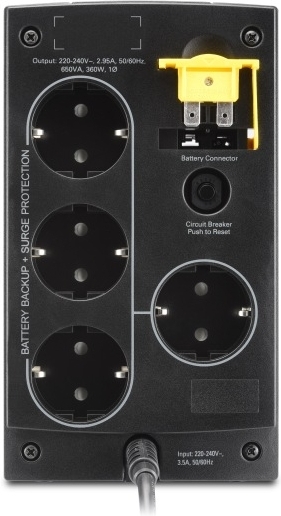 APC Back-UPS BC650-RSX761 / 650VA / 360W