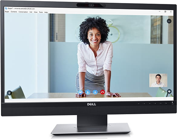 DELL P2418HZ / 23.8" FullHD IPS / Webcamera 2.1MPix Black