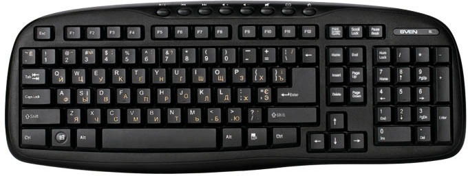 KIT Sven KB-C3600W / Keyboard & Mouse / Wireless / Black