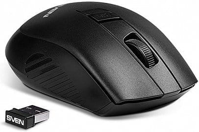 KIT Sven KB-C3600W / Keyboard & Mouse / Wireless / Black