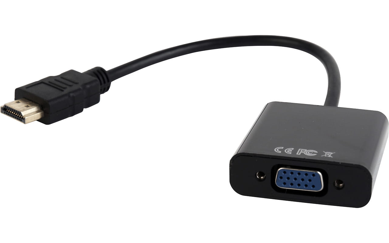 Gembird A-HDMI-VGA-03 / HDMI to VGA / Black