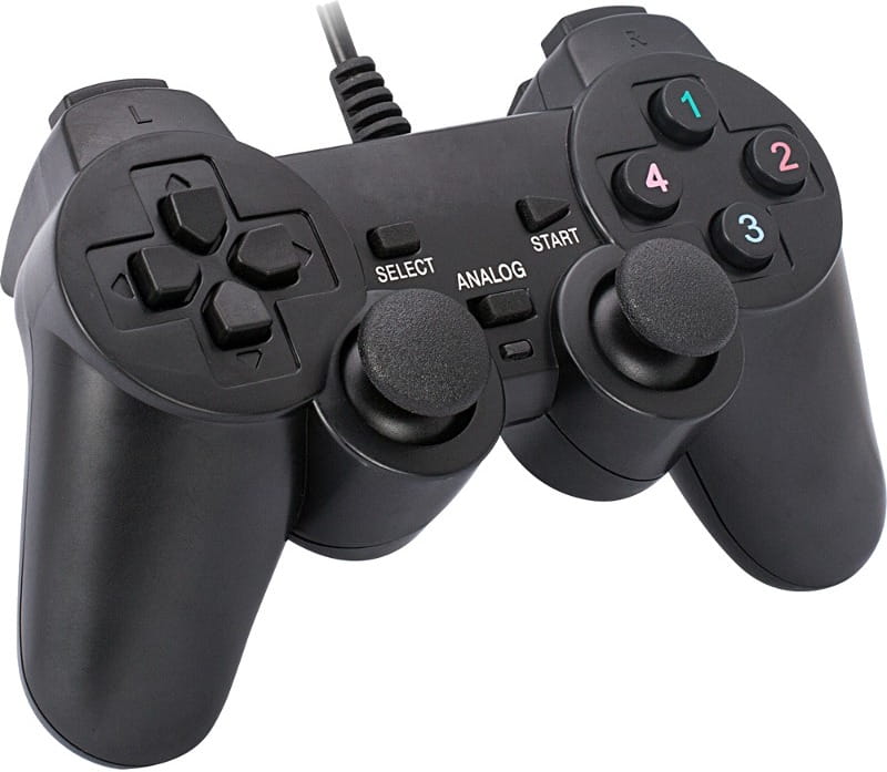 Game Pad MARVO GT-006 / 15 buttons / 2 sticks / Soft / Vibration / Black