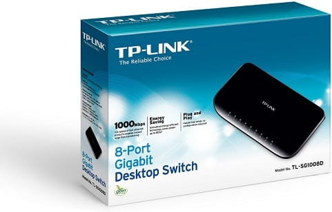 TP-LINK TL-SG1008D / 8x Gigabit