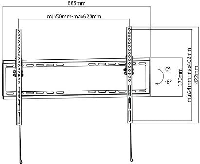 Brateck KL22-64T 600x400 37" - 70" 35Kg