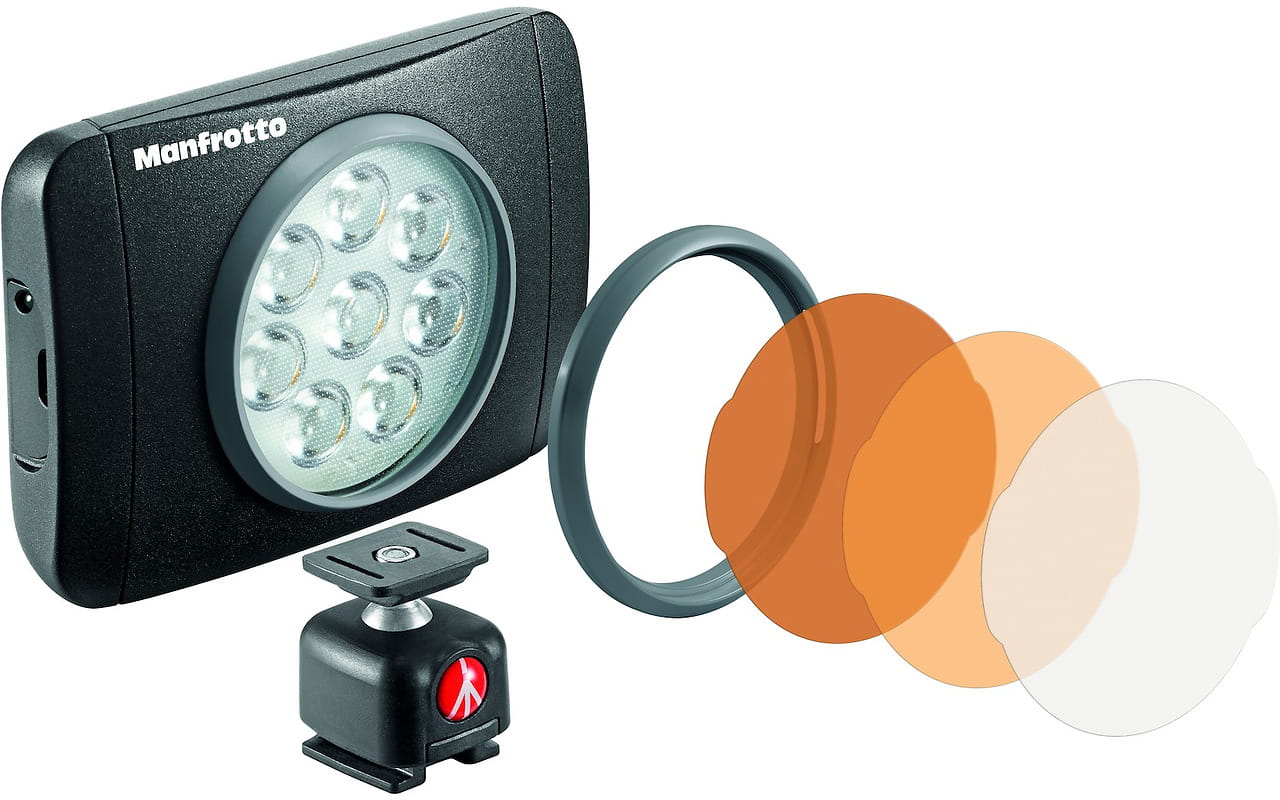 Manfrotto LUMIMUSE 8 LED LIGHT MLUMIEMU-BK