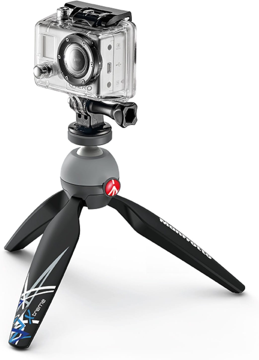 Manfrotto MINI TRIPOD W/ GoPro adaptor MKPIXIEX-BK