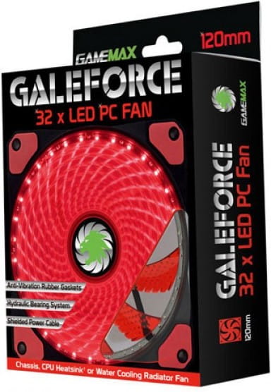 GameMax GaleForce GMX-GF12 Red