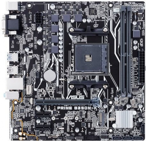 ASUS PRIME B350M-K Socket AM4