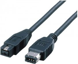 LMP FireWire 800 to FireWire 400 cable, 9-6 pin, 0.5 m