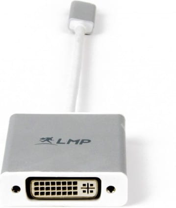 LMP USB-C to DVI adapter aluminum housing Silver