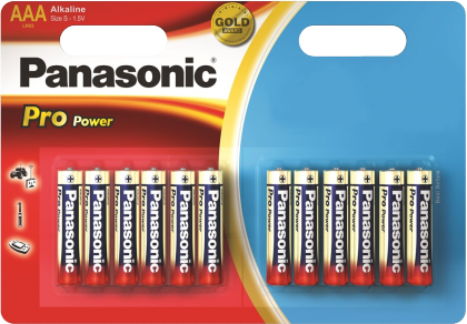 Panasonic PRO Power AAA LR03XEG/12B4 x12