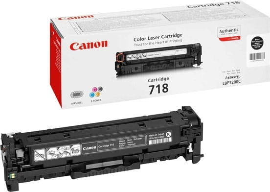 Cartridge Canon 718 / Compatible / Black