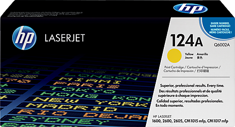 HP Laser Cartridge Q600 Yellow