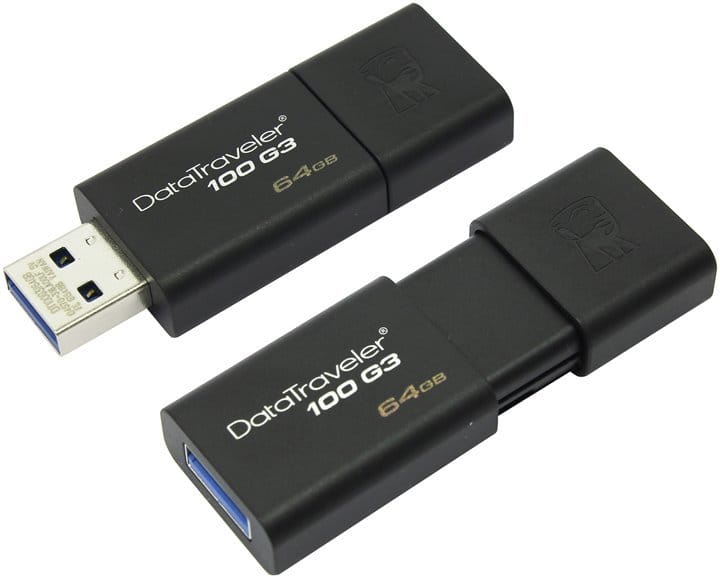 Kingston DataTraveler 100 G3 / 64Gb / DT100G3/64GB /