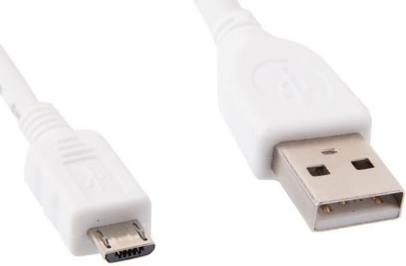 Cable Cablexpert CCP-mUSB2-AMBM-W-0.5M / White