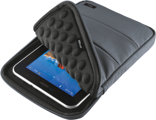 Trust 18919 Nylon Anti-shock Bubble Sleeve Grey