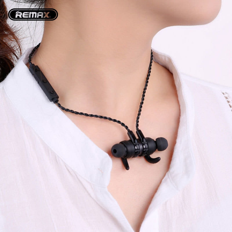 Remax RB-S10 Bluetooth earphone sport Black