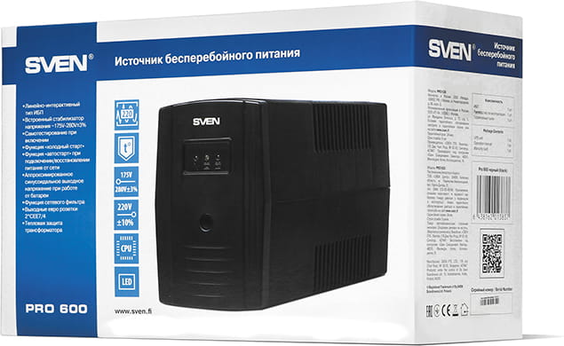 Sven Pro 600 600VA/360W