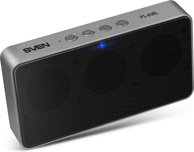 Speakers Sven PS-80BL / Bluetooth / 6W / Black