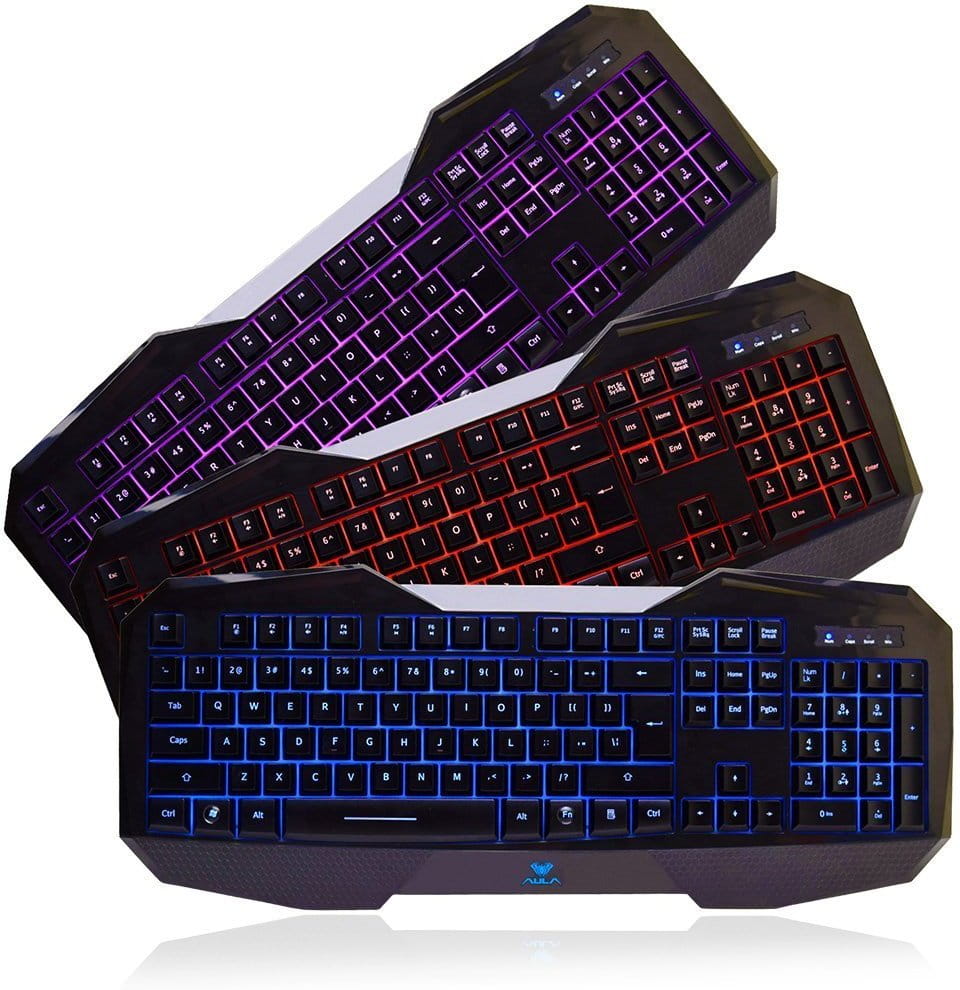 Keyboard Aula Be Fire expert illuminated
