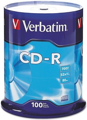 Verbatim CD-R 700MB 100*Cake Extra protection