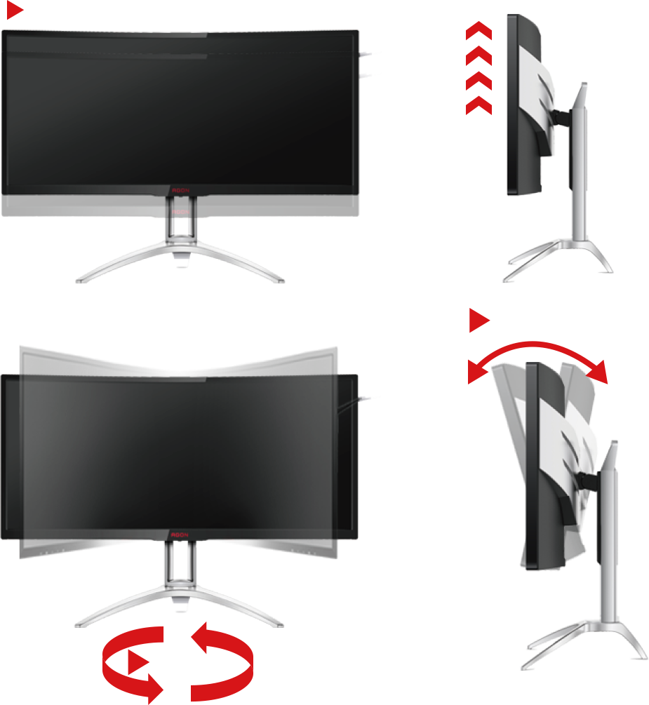 AOC AGON AG352QCX / 35.0" MVA LED 2560x1080 200Hz Black