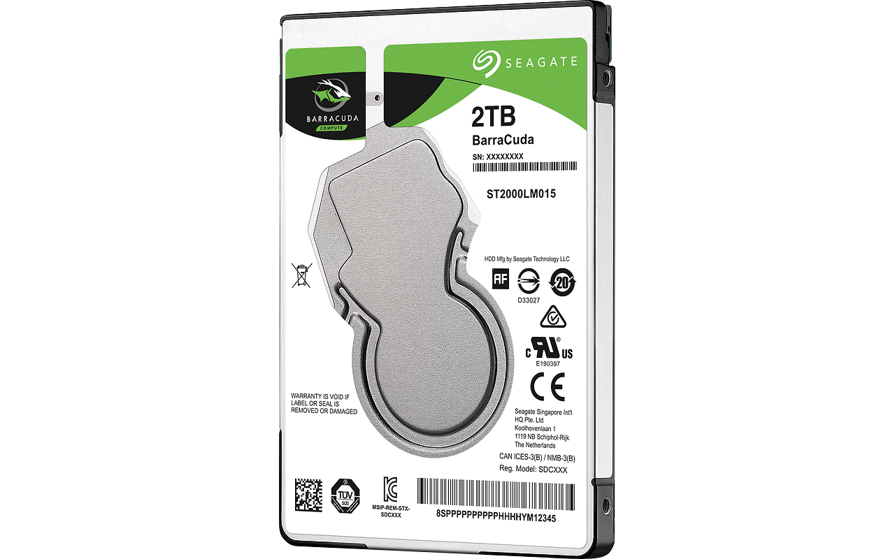 Seagate BarraCuda Compute ST2000LM015 / 2.0TB 5400 128MB /