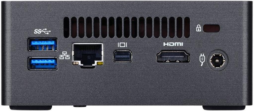 Mini PC GIGABYTE Brix S GB-BKi7HA-7500 / i7-7500U / 2xSO-DIMM DDR4 / Supports 2.5&rdquo; HDD/SSD / Gbit LAN / Vesa Mount