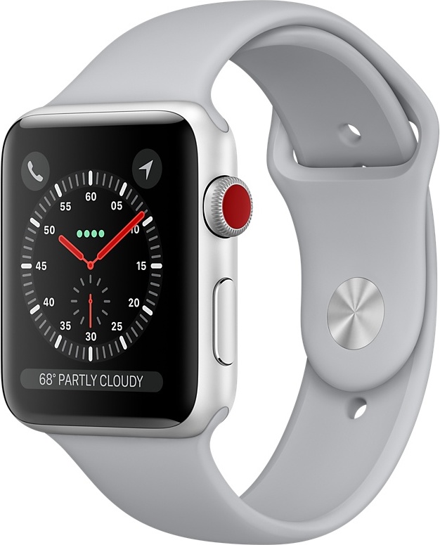 Apple Watch Series 3 38mm Sport Band / Silver