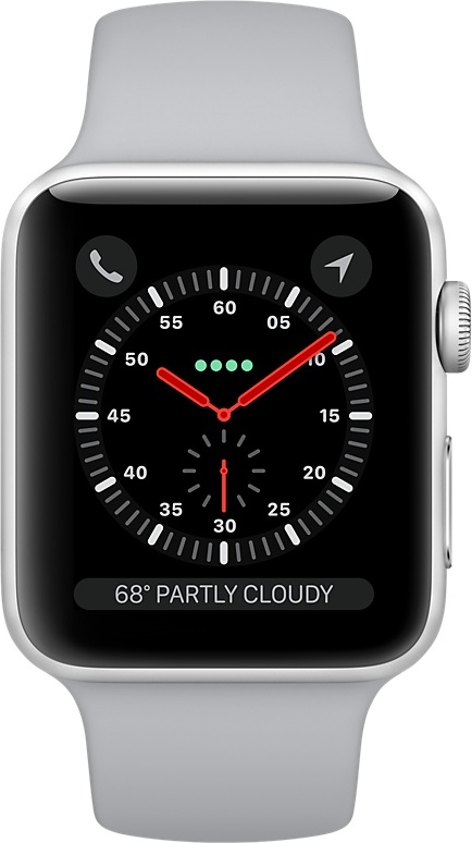 Apple Watch Series 3 38mm Sport Band / Silver