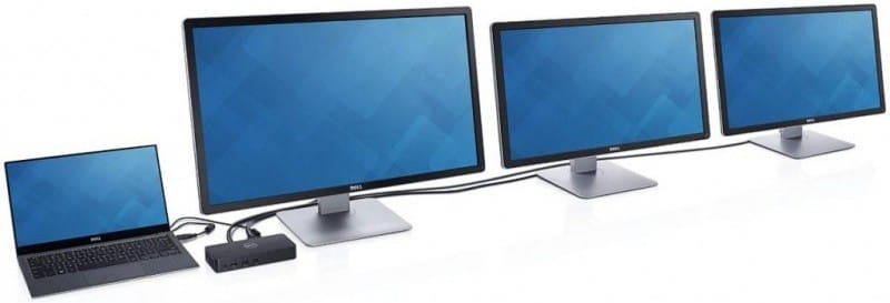 DELL D3100 USB 3.0 / Triple Video Docking Station / 452-BBOT