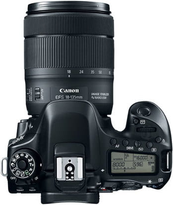 Camera Canon EOS 80D & Lens EF-S 18-135 IS STM