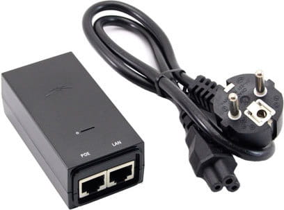 POE Injector Ubiquiti / POE-24-12W-G / Gigabit / 24V / 1A /