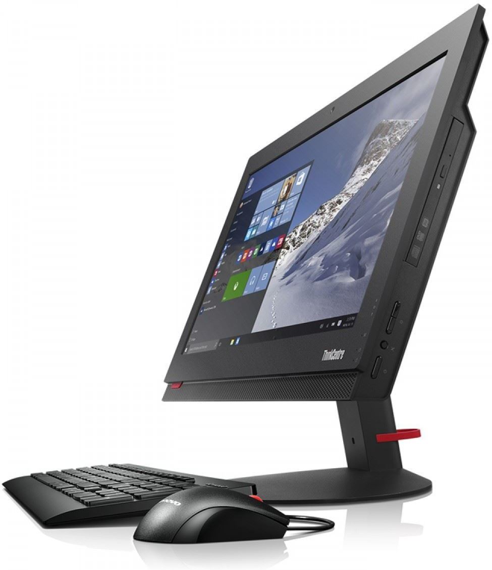 Lenovo ThinkCentre M700Z 20" LED HD \ G3900T \ 4GB DDR4 \ SSD 128Gb \ Keyboard & Mouse \ Windows 10 Pro Black
