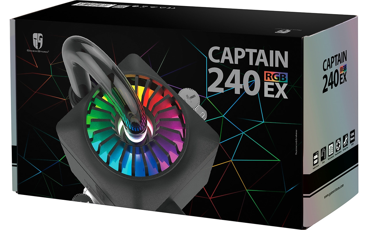 Liquid Cooler Deepcool Captain 240 EX / RGB