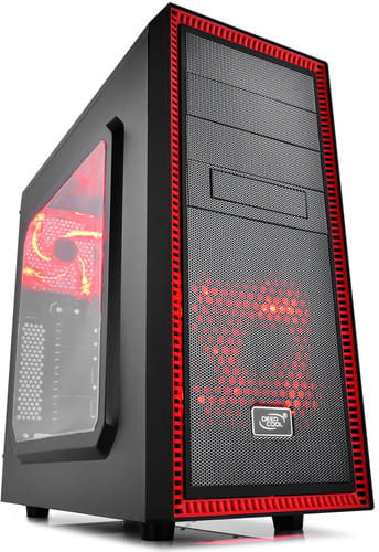 Deepcool Tesseract SW / ATX Black - Red