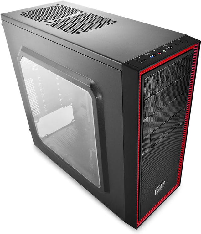 Deepcool Tesseract SW / ATX Black - Red