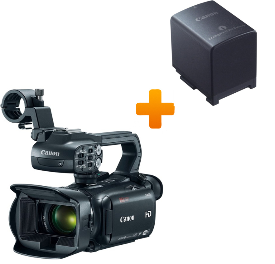 Camera Canon XA30 Professional Camcorders + BP-820 POWER KIT