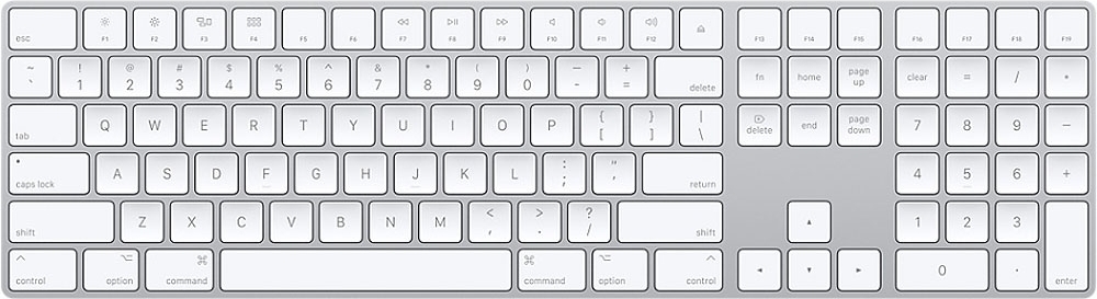 Apple Magic Keyboard MQ052RS/A / Wireless  / With Numeric Numpad