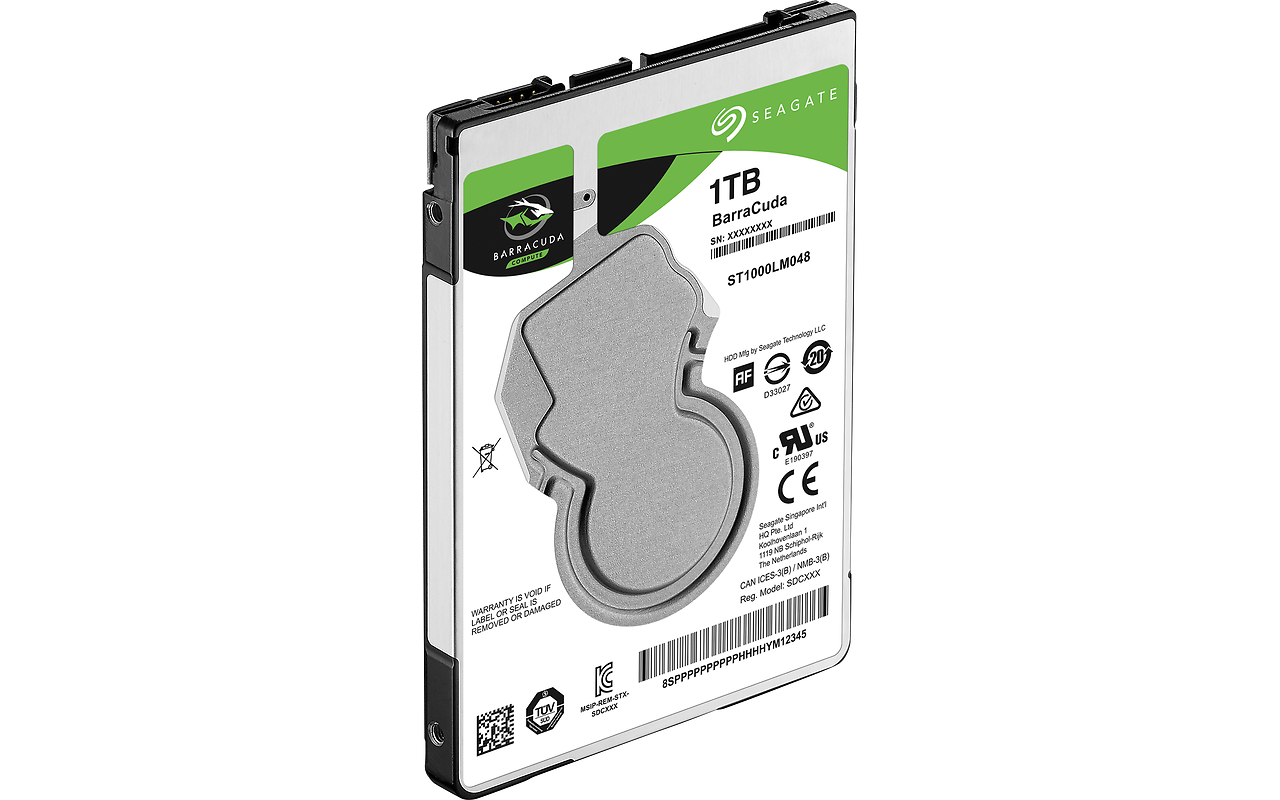 HDD Seagate ST1000LM048 / 1.0TB / 2.5" / SATA3 / 128MB / 5400rpm / 7.0mm