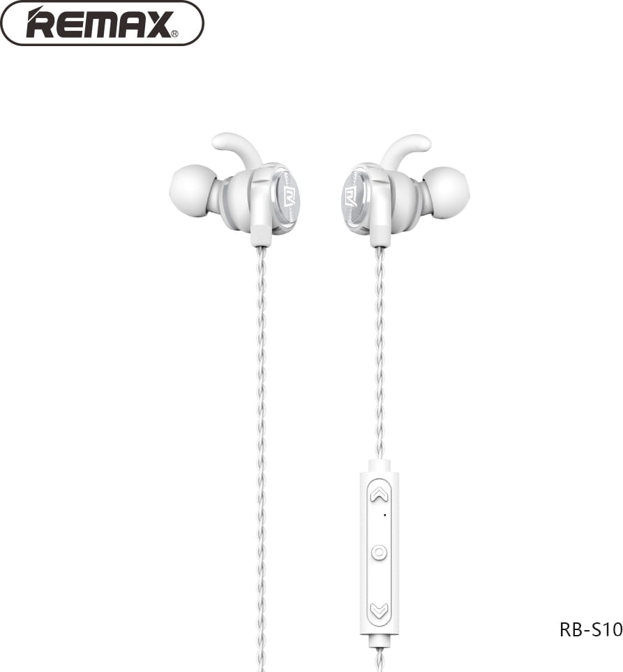 Remax RB-S10 Bluetooth earphone sport Silver