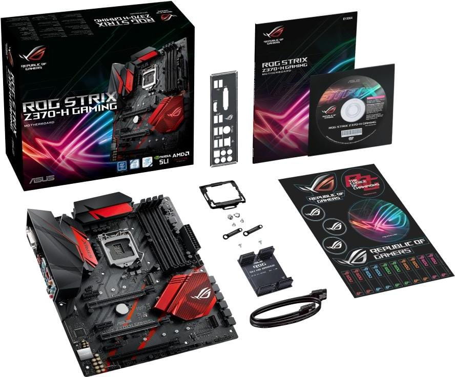 MB ASUS ROG STRIX Z370-H GAMING / Intel Z370 / S1151 / ATX