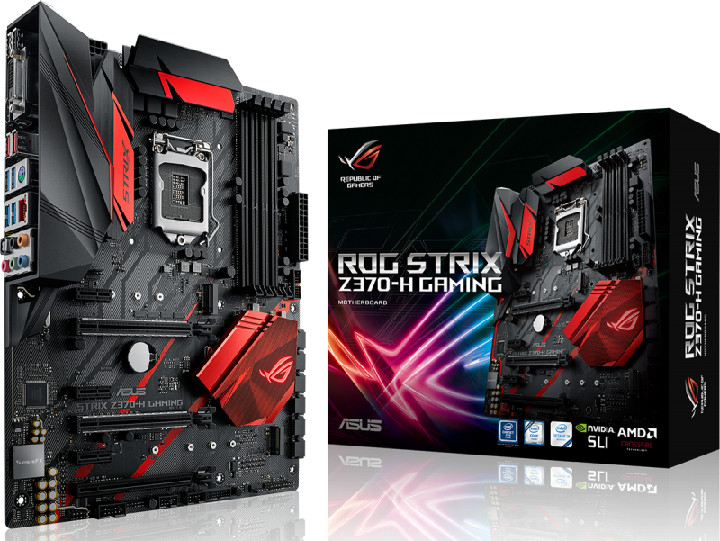 MB ASUS ROG STRIX Z370-H GAMING / Intel Z370 / S1151 / ATX