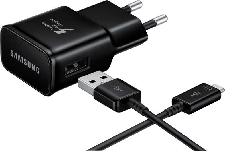 Charger Samsung EP-TA20 Fast Travel Charger + Type-C Cable / Black